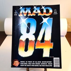 Vintage 1984 MAD Magazine "MAD 84" A MAD EXTRA